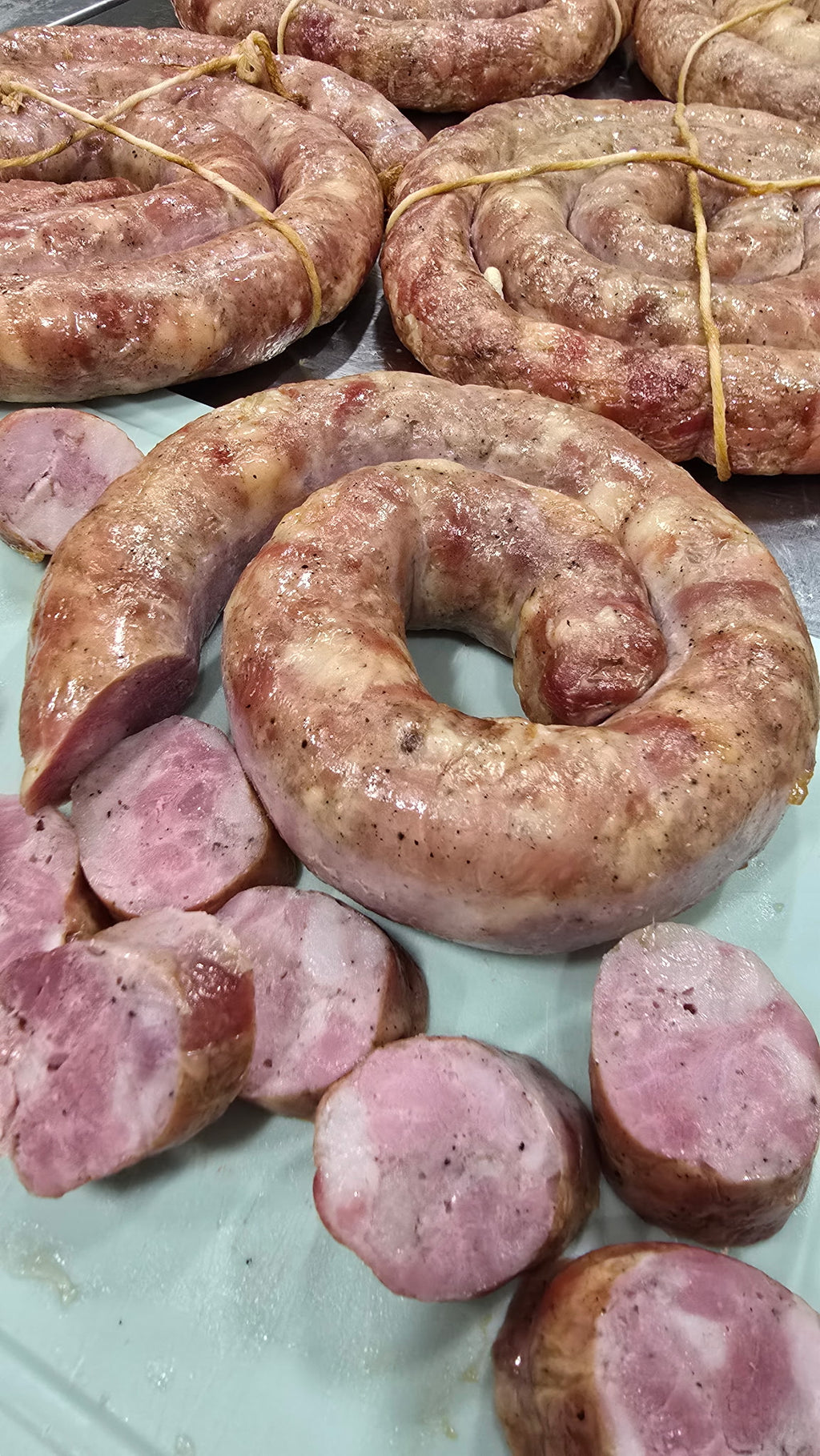 Ukrainian Baked Pork Sausage