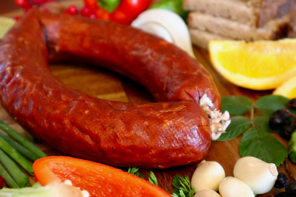 Smoked Krakow Sausage